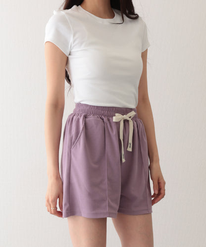 スウェット リラックス センターシーム ショート パンツ