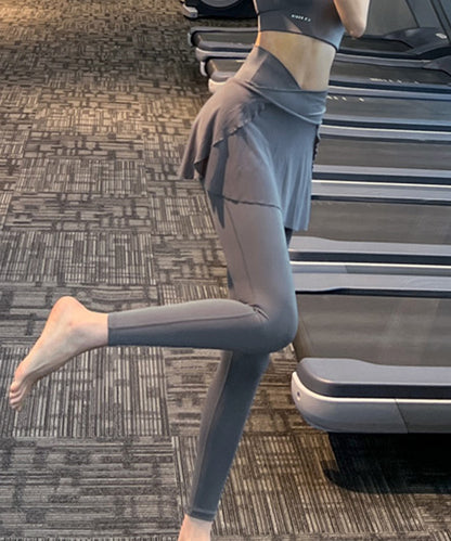 ハイウエスト スカート ドッキング レギンス パンツ 水着 水陸両用