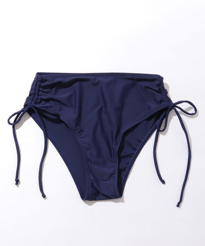 【2点セット】 ソリッドカラー カシュクール風 Vネック ビキニ
