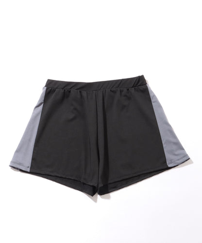 【5点セット】 フロント ロゴ 配色ライン フィットネス ラッシュガード