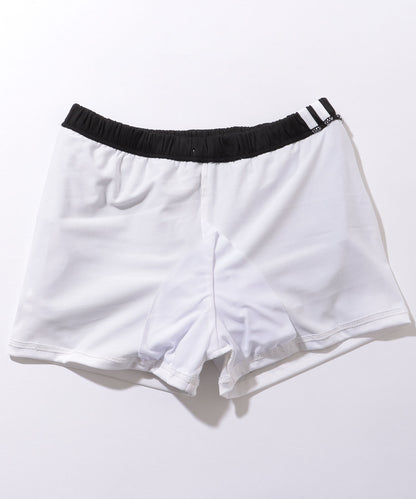 【2点セット】 バイカラー カップ付き 半袖 ラッシュガード