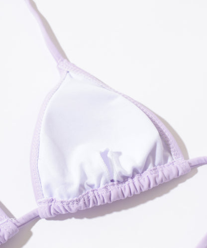 【4点セット】シアー レイヤード付き ベーシック ビキニ