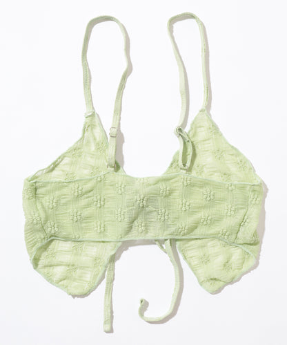 【4点セット】シアー レイヤード付き ベーシック ビキニ