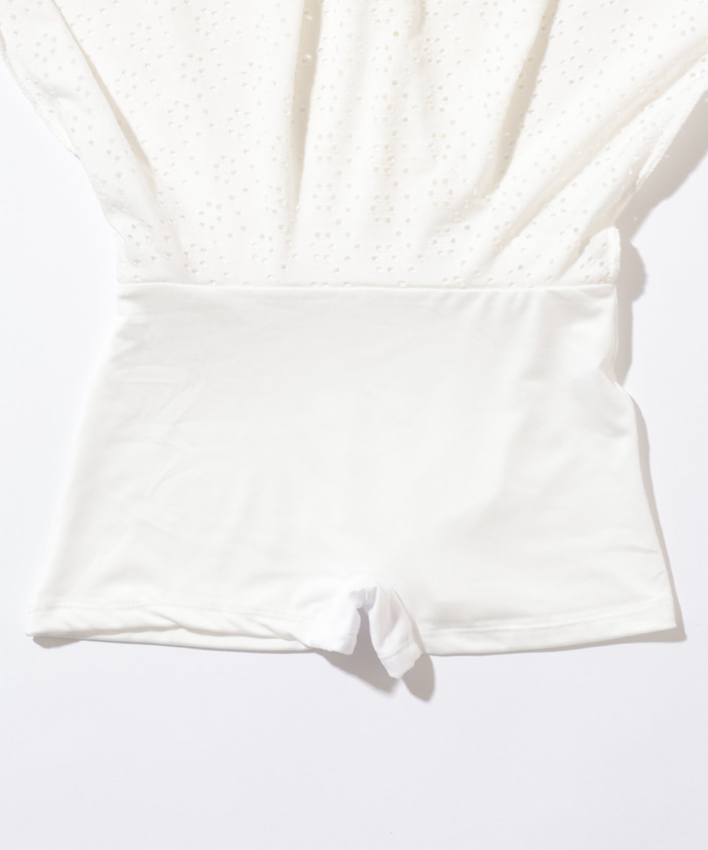 【2点セット】2WAY カットレース パフスリーブ オフショル タンキニ