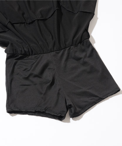 【2点セット】チェック柄 オフショル スカート タンキニ