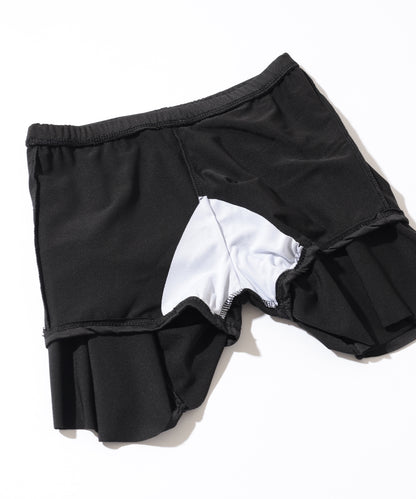 【2点セット】チェック柄 オフショル スカート タンキニ