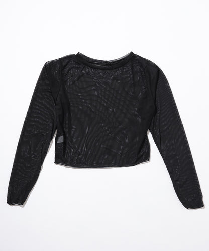 【2点セット】シアー トップス付き サイド レースアップ オールインワン 水着