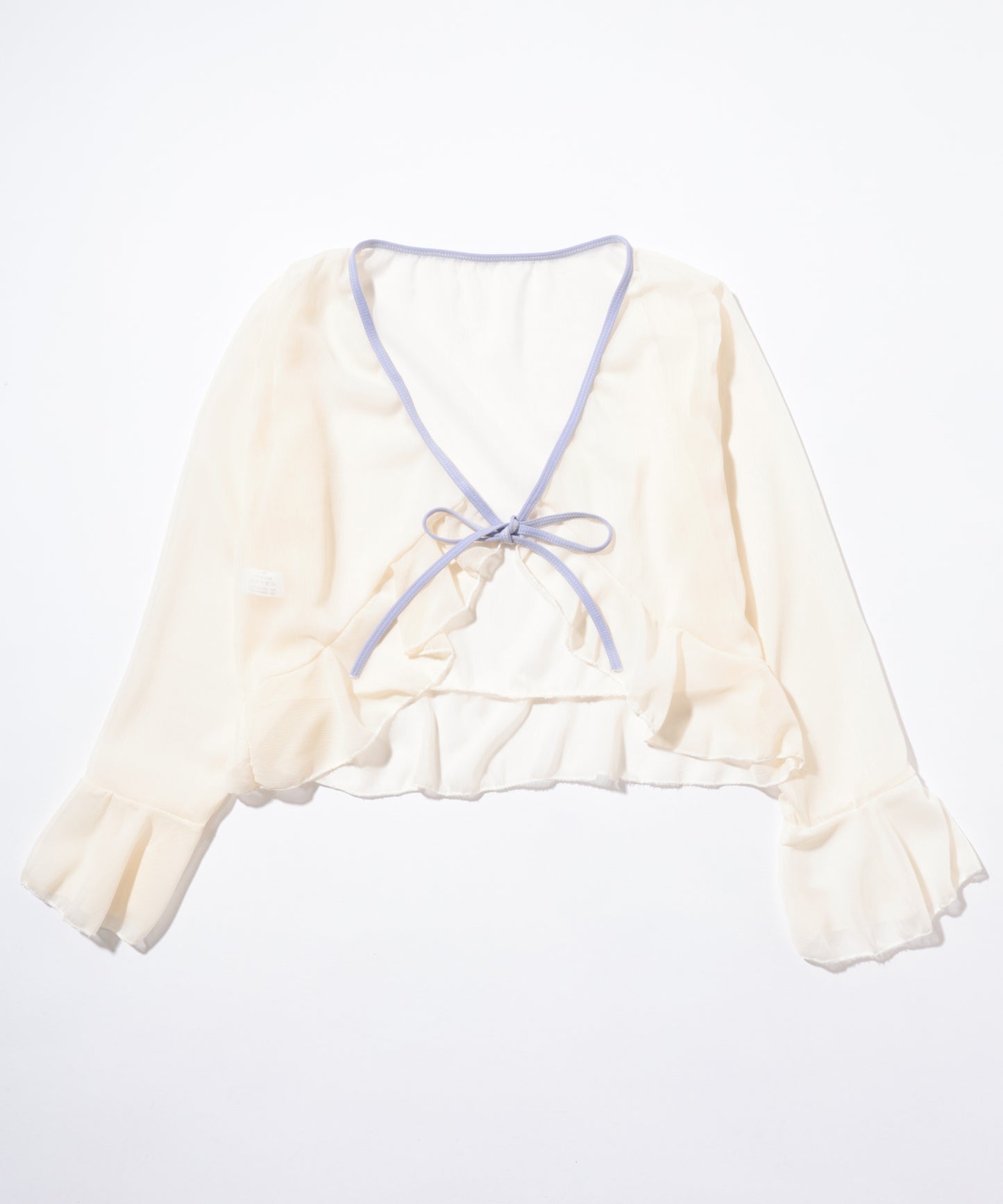 【2点セット】シアーボレロ付き シャーリング フリル ワンピース 水着