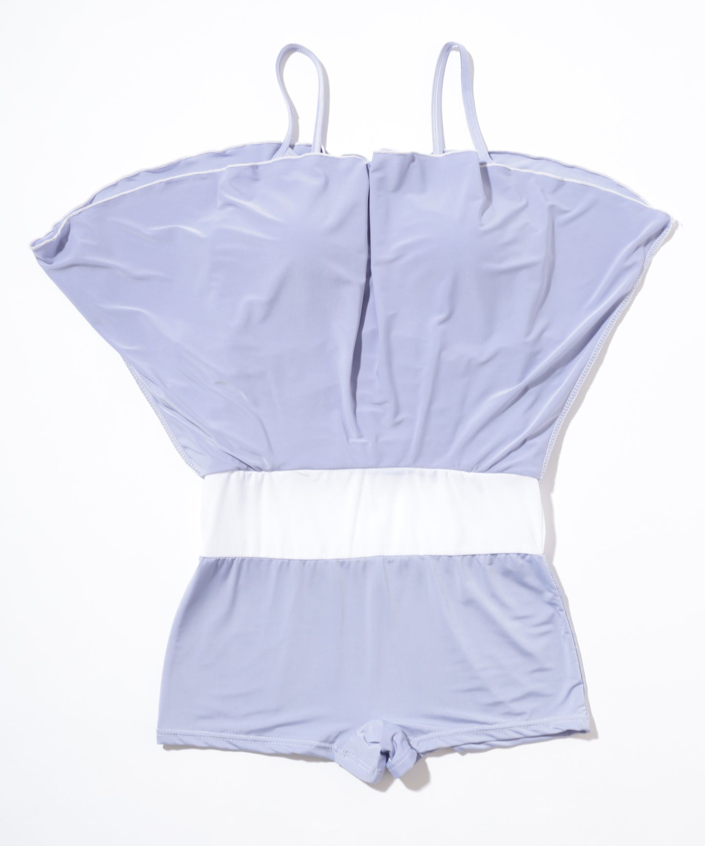 【2点セット】シアーボレロ付き シャーリング フリル ワンピース 水着