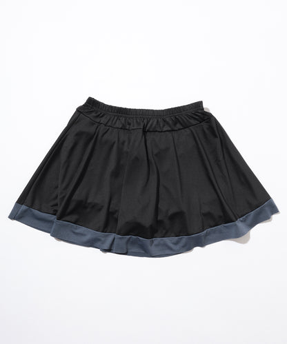 【2点セット】バイカラー ツイスト Tシャツ風 タンキニ