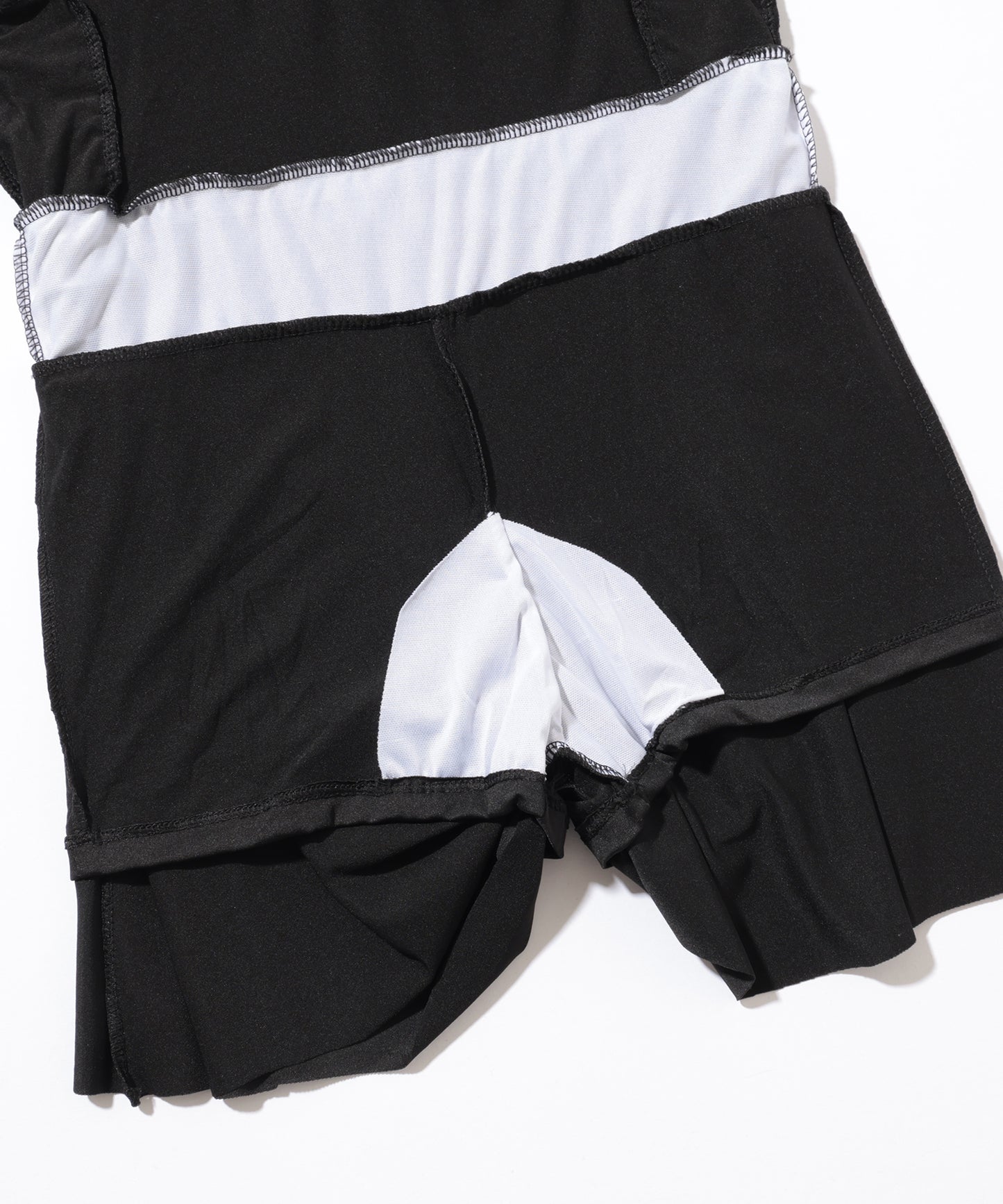 フリル ギャザー ハートネック ワンピース スイムウエア