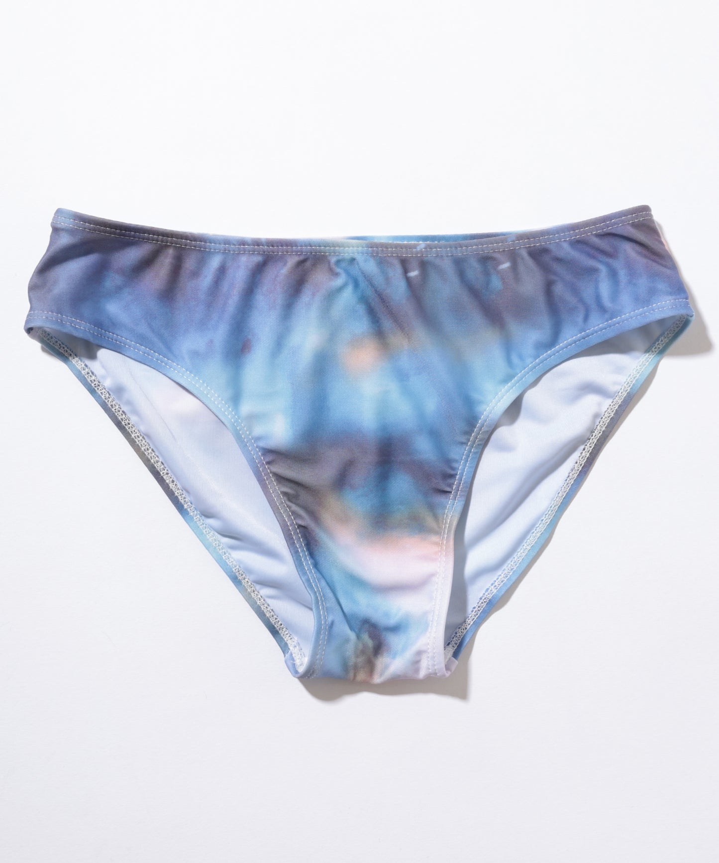 【4点セット】グラデーション プリント カバーアップ パレオ付き ビキニ