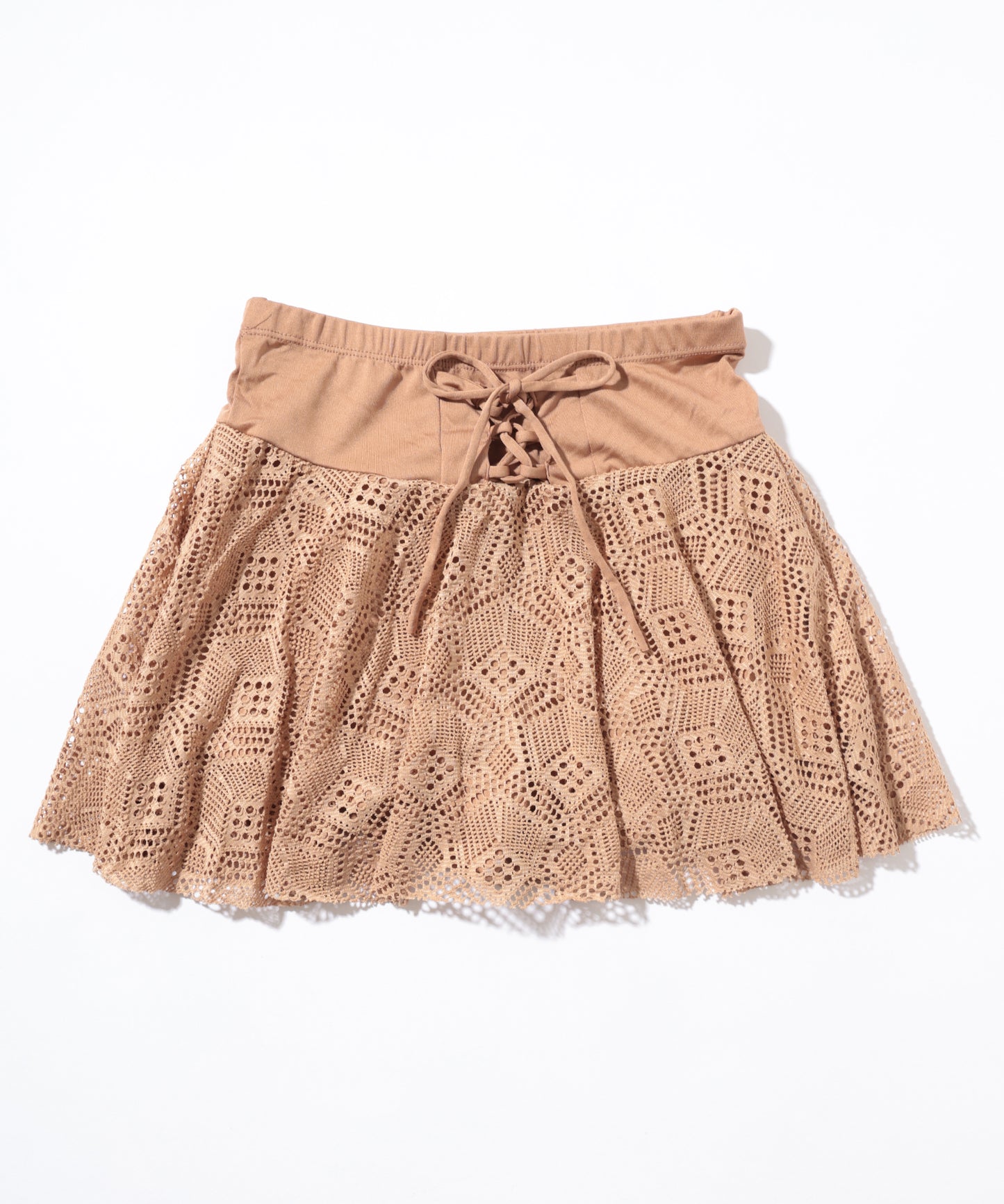 【2点セット】レース スクエアネック フレア セパレート 水着