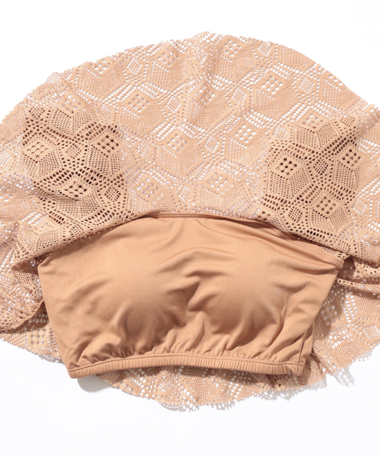 【2点セット】レース スクエアネック フレア セパレート 水着