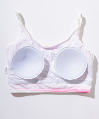 【3点セット】パイル ボーダー ショートパンツ付き ビキニ 水着