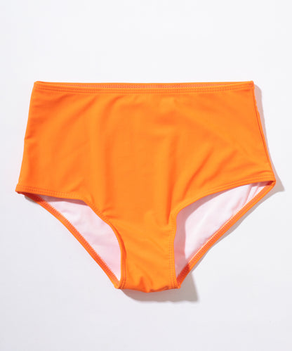 【2点セット】ワンショルダー アシンメトリー ハイウエスト ビキニ 水着