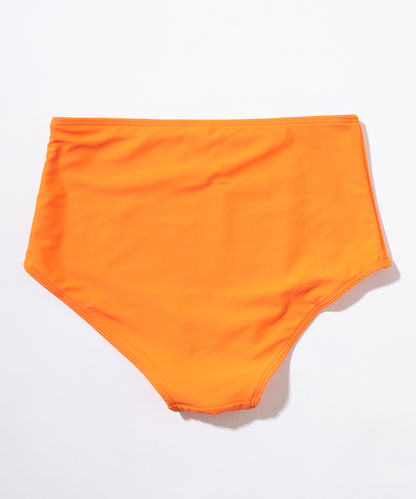 【2点セット】ワンショルダー アシンメトリー ハイウエスト ビキニ 水着