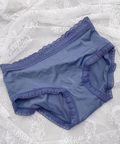 同色3枚組 キャットレース ビスコース レディースショーツ