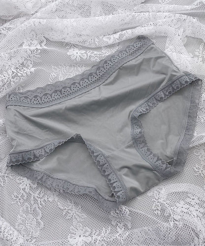 同色3枚組 キャットレース ビスコース レディースショーツ