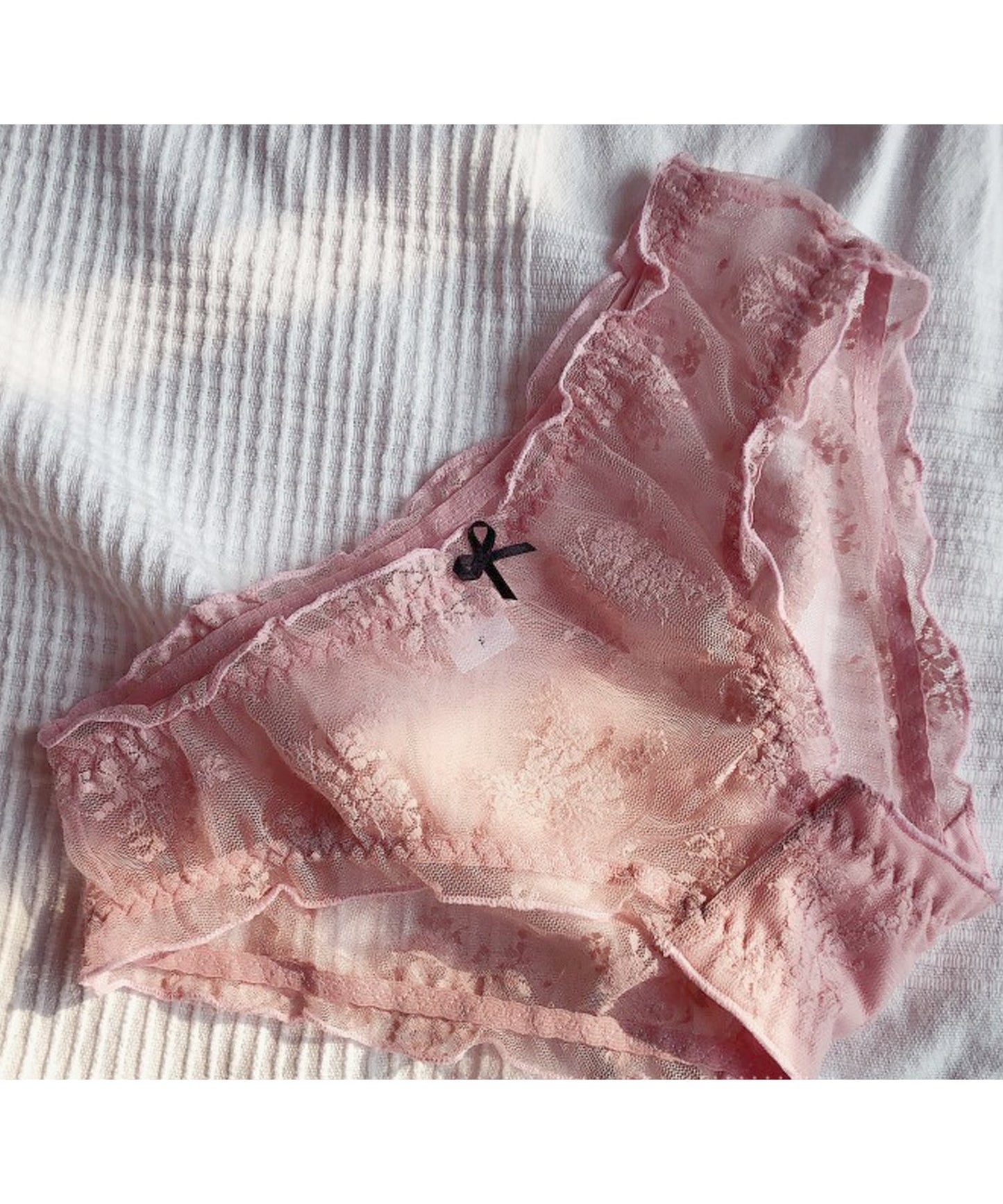 花柄レースショーツ 3枚組