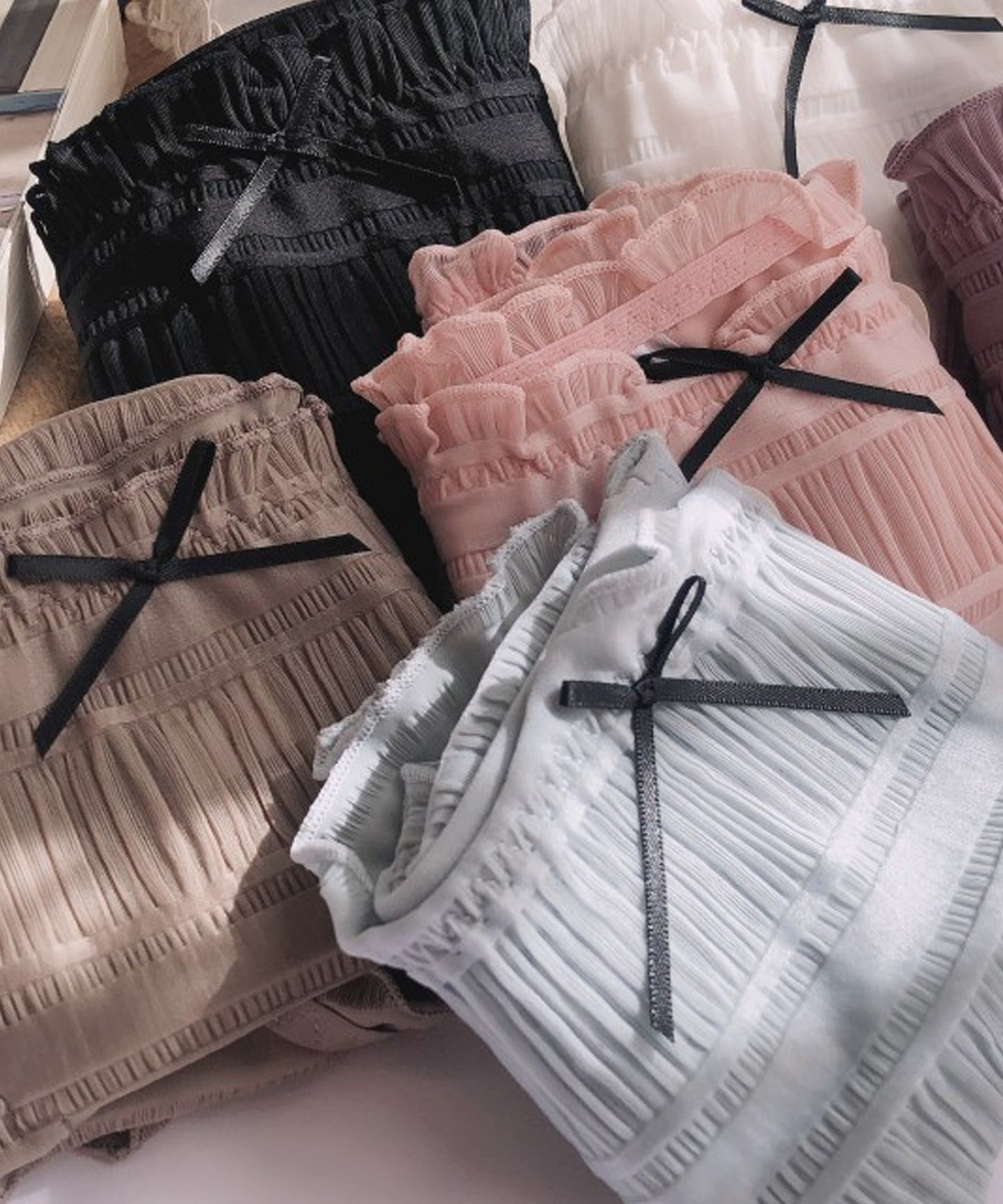 フリルギャザーショーツ 2枚組