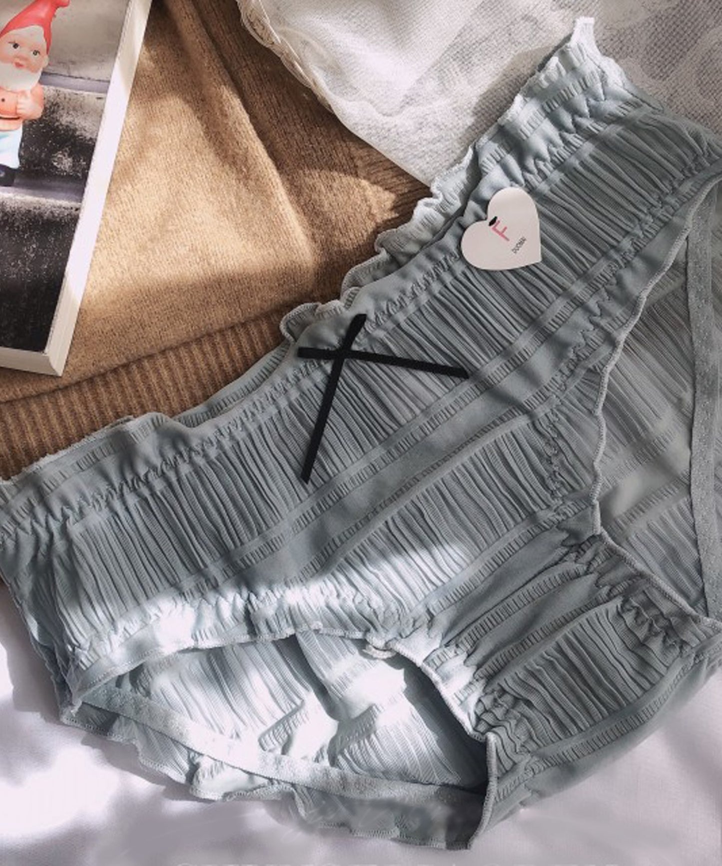 フリルギャザーショーツ 2枚組