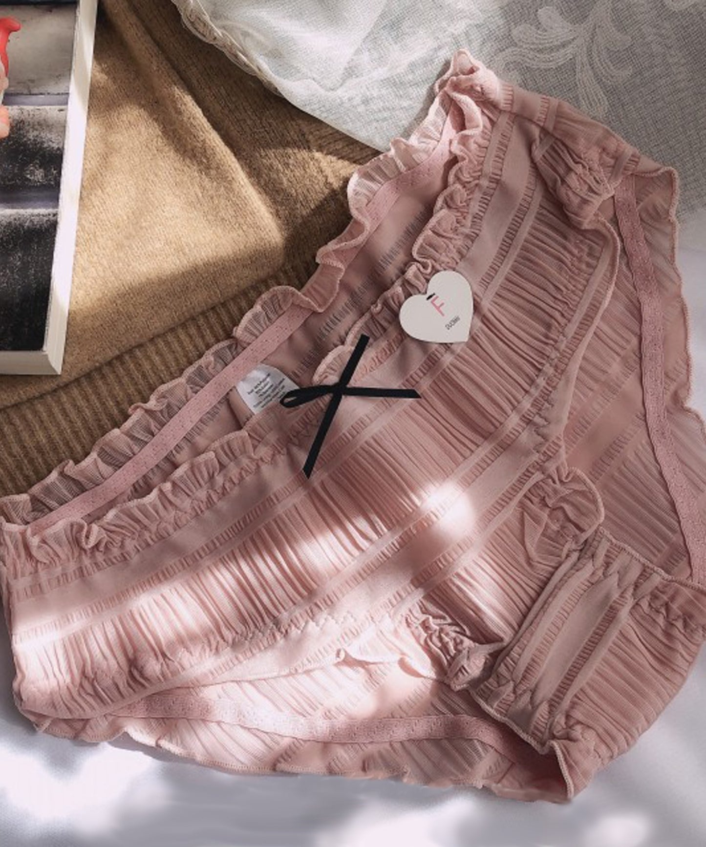 フリルギャザーショーツ 2枚組