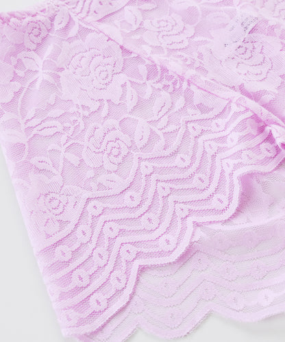 花柄 ストレッチ 総レース ショーツ