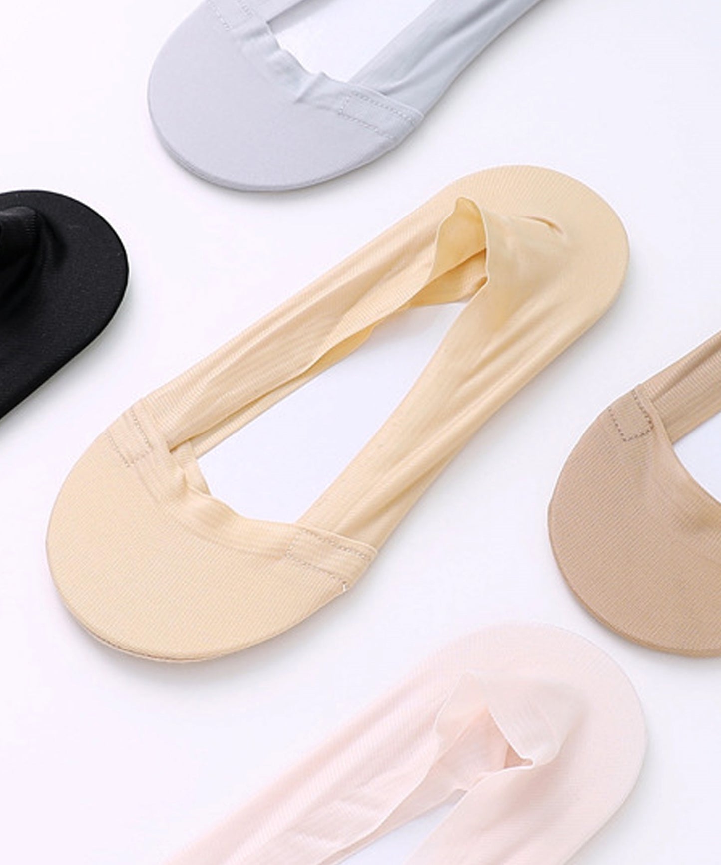 脱げない ずれない 滑り止め付き 浅型 ソックス10枚セット