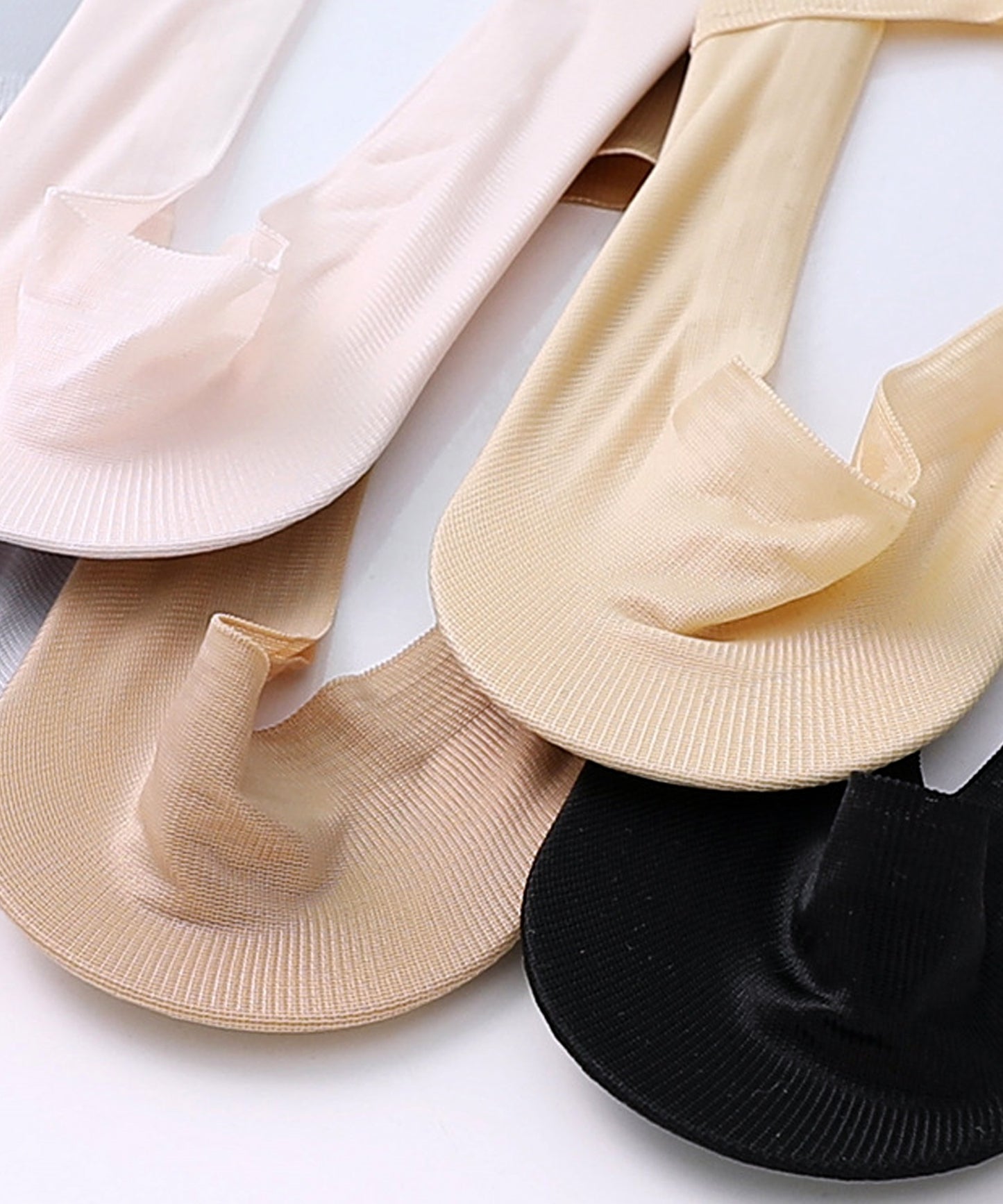 脱げない ずれない 滑り止め付き 浅型 ソックス10枚セット