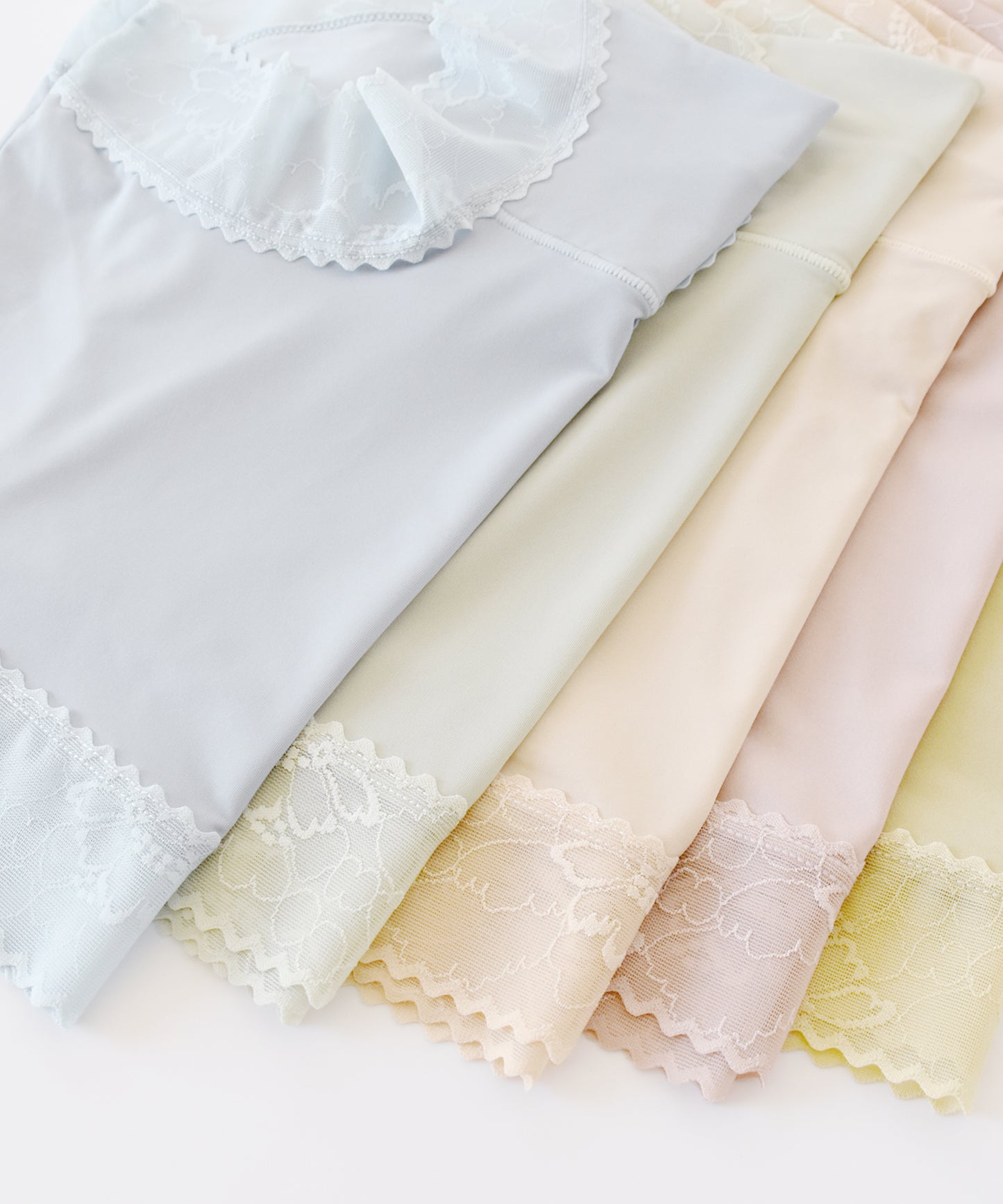 【5色組】セットでお得♪ショーツ 5色5枚セット 素肌感覚の滑らかさ 快適ハイウエストストレッチショーツ