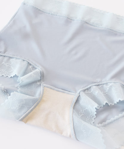 【5色組】セットでお得♪ショーツ 5色5枚セット 素肌感覚の滑らかさ 快適ハイウエストストレッチショーツ