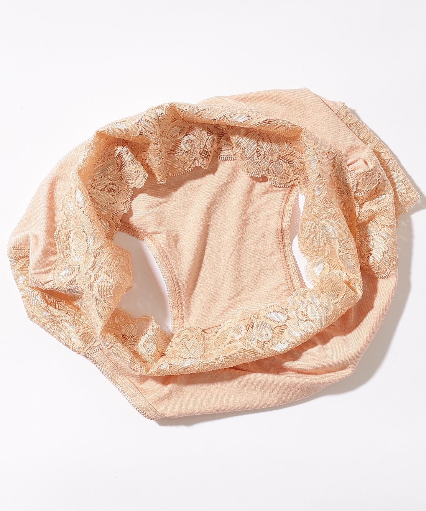 【6枚セット】ウエスト 切替 フラワーレース ショーツ