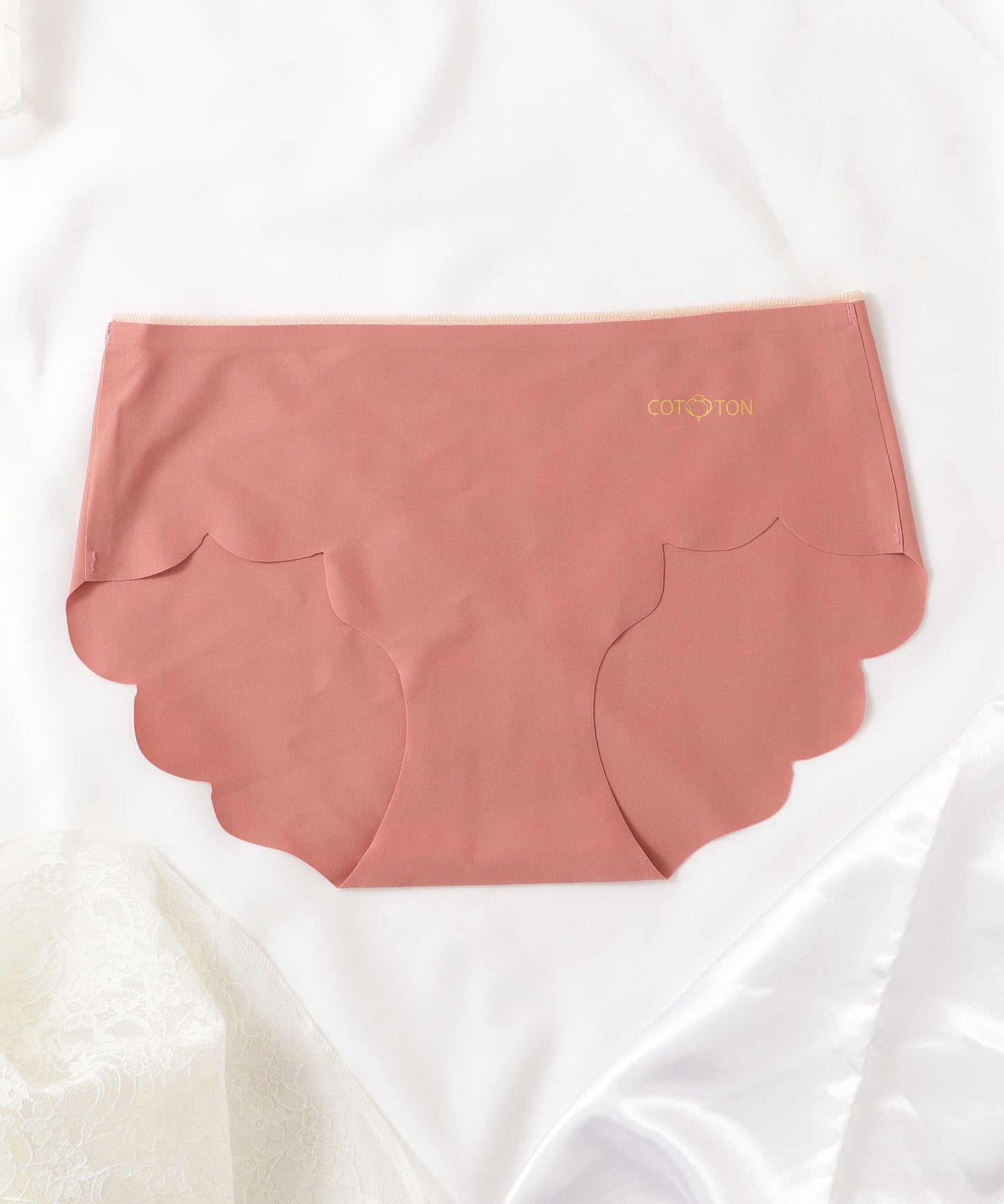 6枚セットスカラップシームレスショーツ