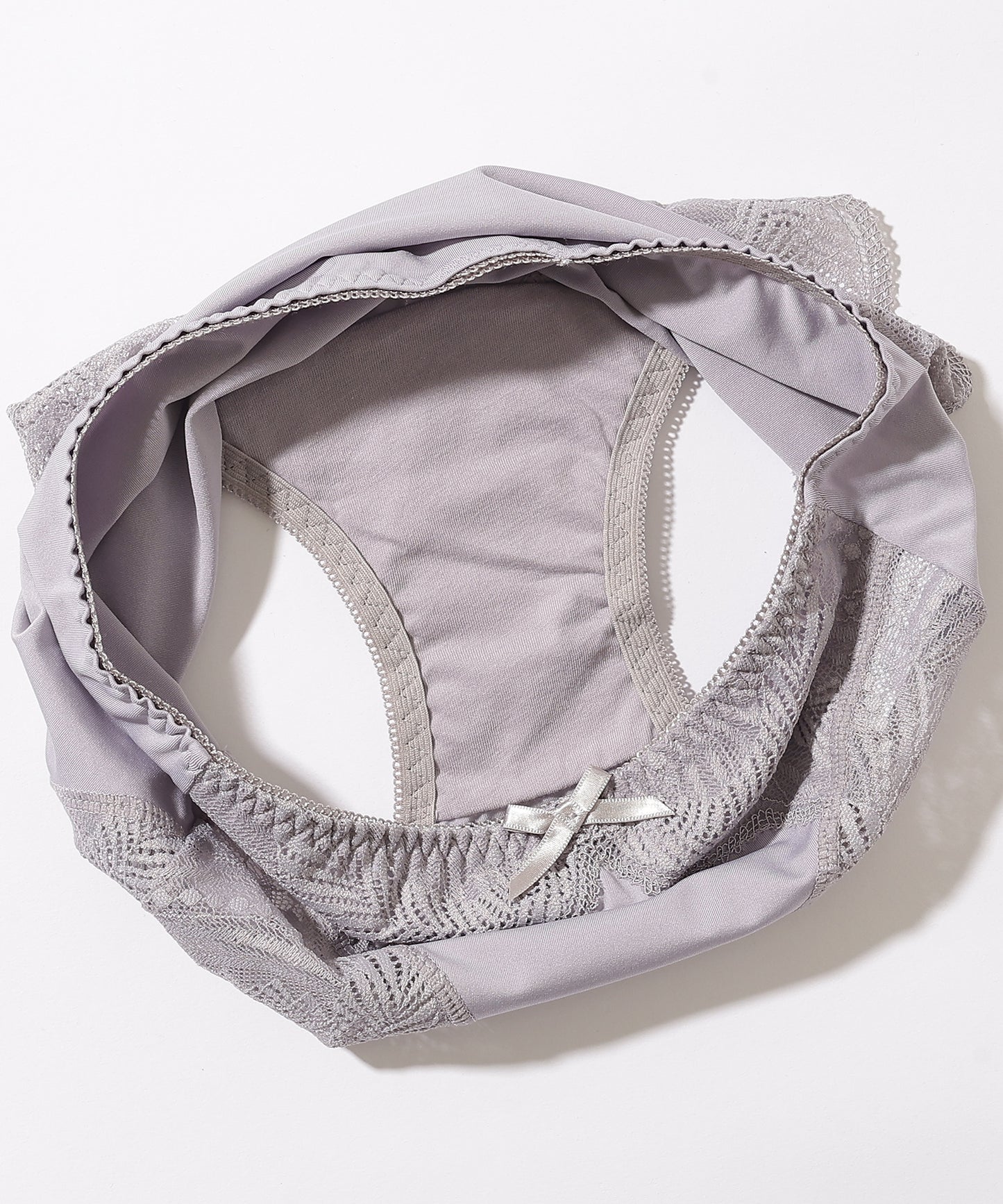 【5枚セット】ボタニカル柄スカラップレースドッキングショーツ