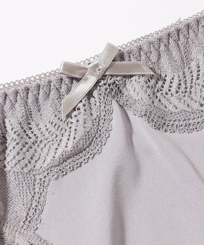 【5枚セット】ボタニカル柄スカラップレースドッキングショーツ