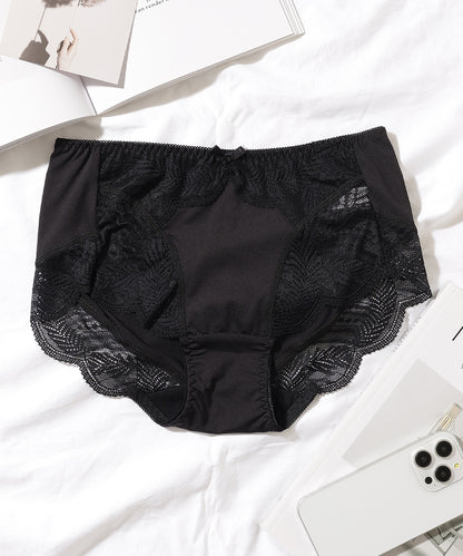 【5枚セット】ボタニカル柄スカラップレースドッキングショーツ