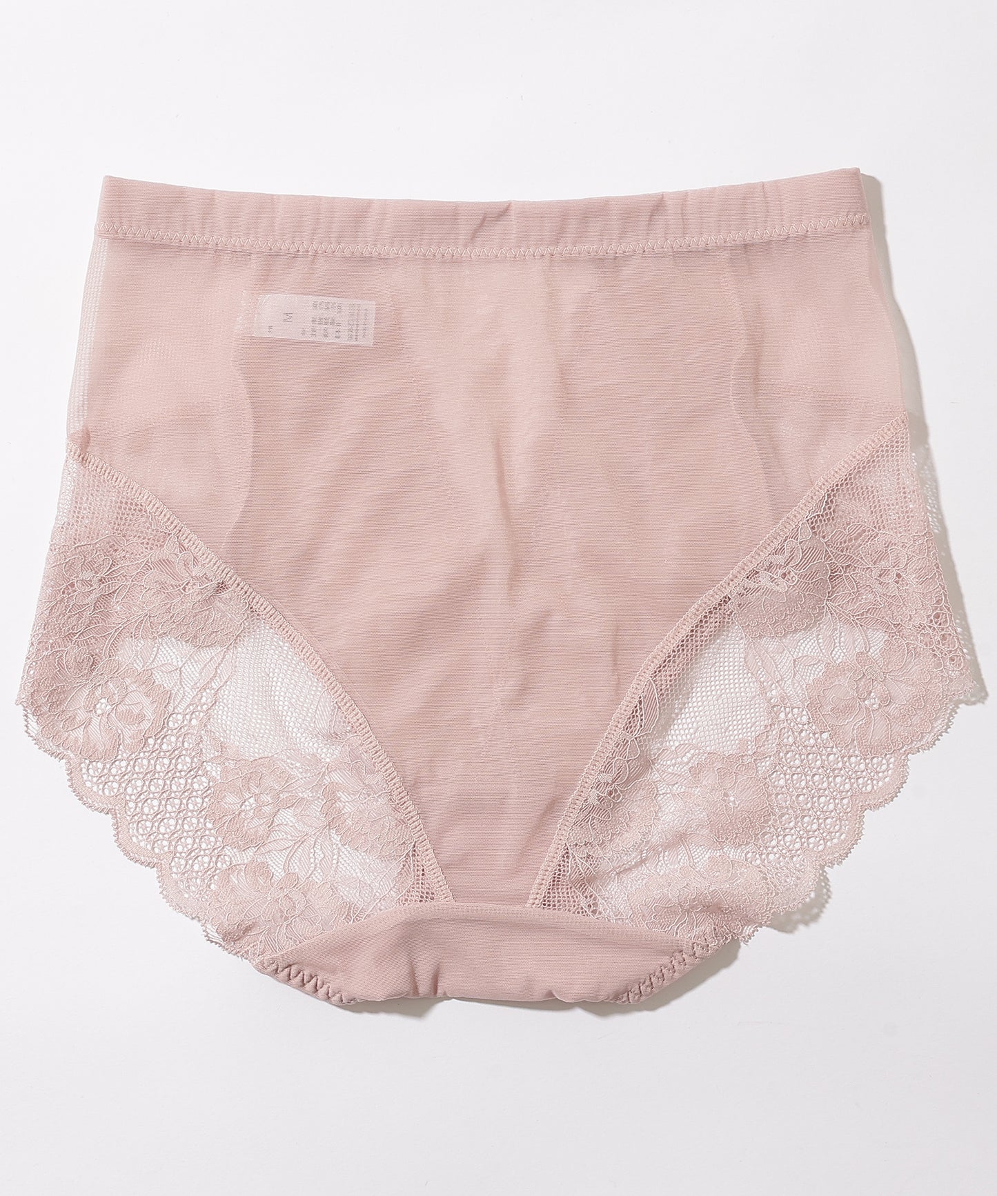 【5枚セット】花柄レースドッキングハイウエストショーツ