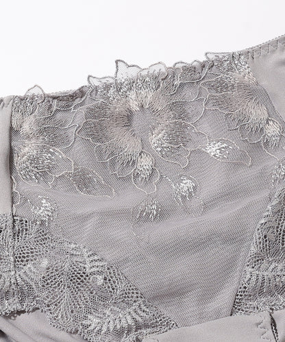 【5枚セット】ボタニカル刺繍レースドッキングショーツ