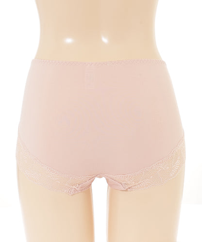 【5枚セット】ボタニカル刺繍レースドッキングショーツ