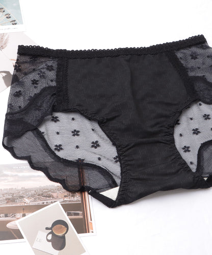 【5枚セット】レースドッキングスカラップレッグショーツ