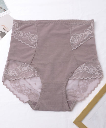 【5枚セット】ハイウエストレーシィストレッチガードルショーツ