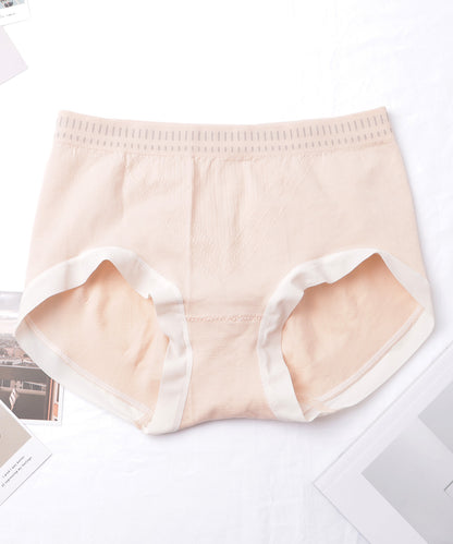 【6枚セット】ソフトタッチ配色ストレッチニットショーツ