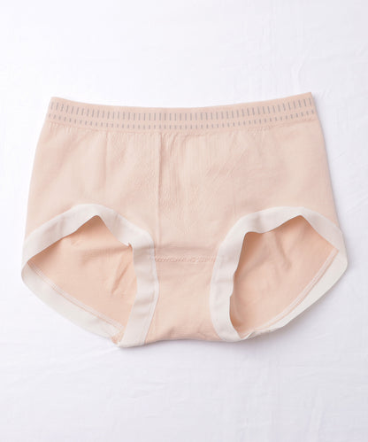 【6枚セット】ソフトタッチ配色ストレッチニットショーツ
