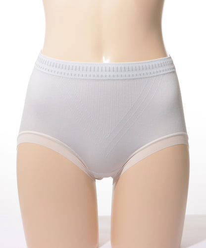【6枚セット】ソフトタッチ配色ストレッチニットショーツ