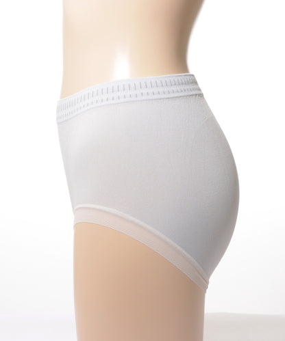 【6枚セット】ソフトタッチ配色ストレッチニットショーツ