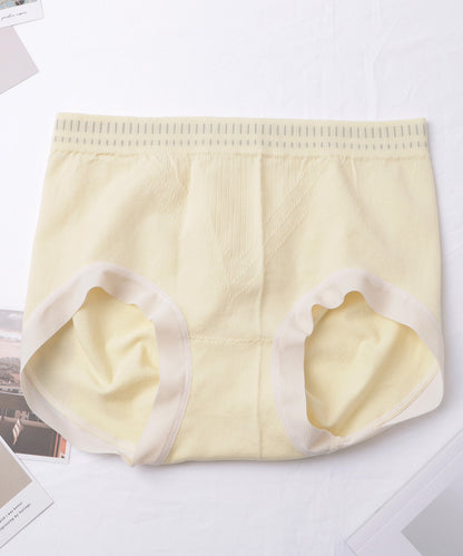【6枚セット】ソフトタッチ配色ストレッチニットショーツ