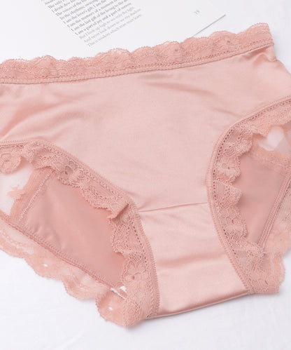 【5枚セット】バックレースカットアウトデザインショーツ