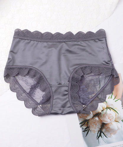 【5枚セット】バックレーススカラップデザインショーツ