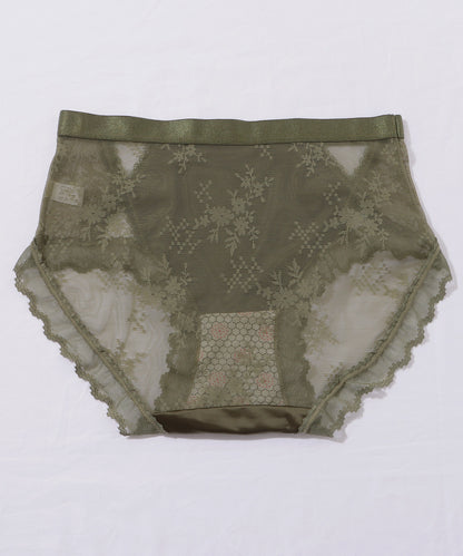 【4枚セット】レースドッキングカットアウトリボンショーツ